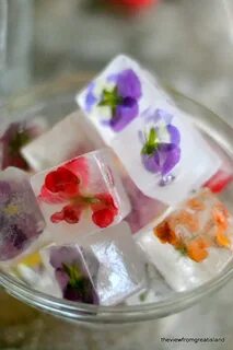Кубик с цветами
