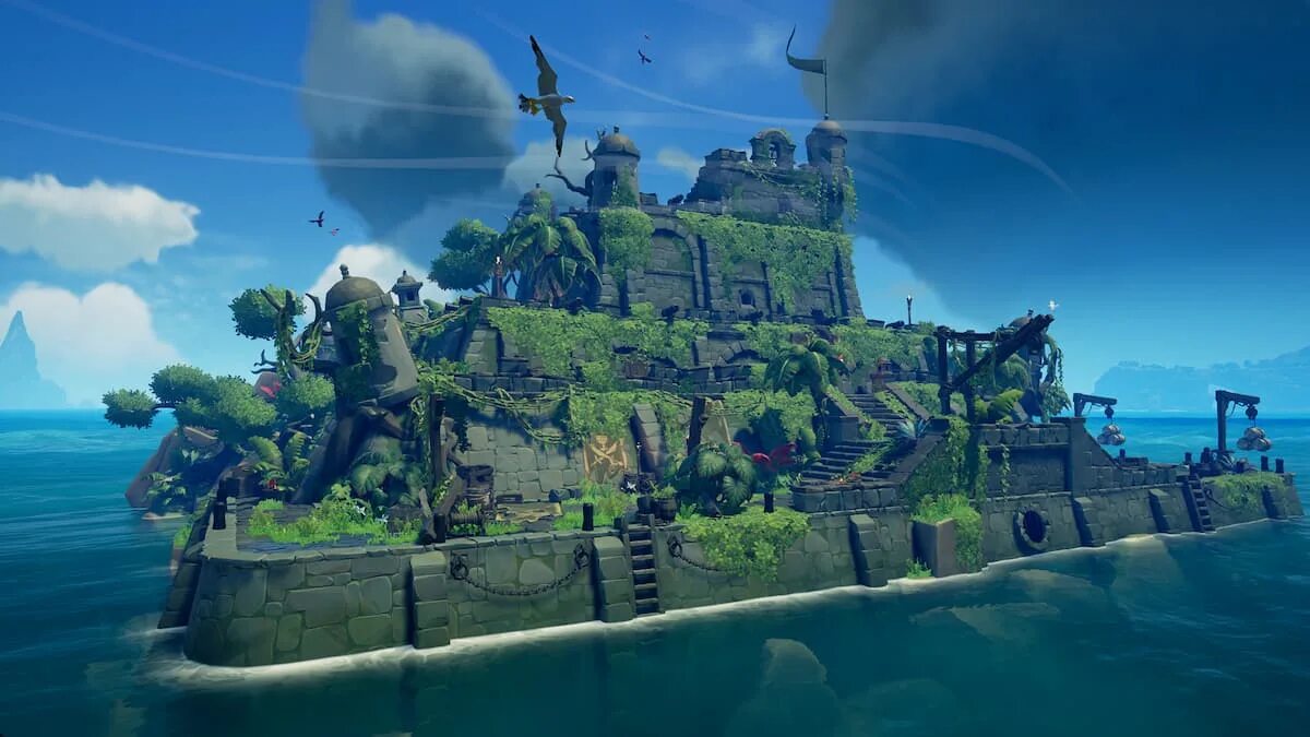 Sea of thieves цитадель. Sea of Thieves килевый Форт. Форт фортуны Sea of Thieves. Форт проклятых Sea of Thieves. Форт скелетов Sea of Thieves.