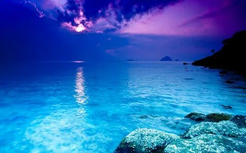Blue sea