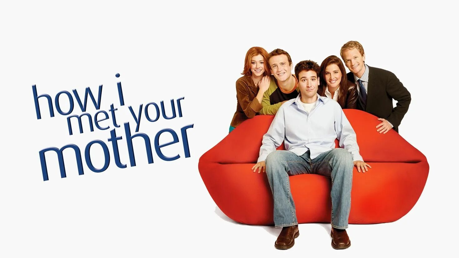 How can i we show. How i met your mother. джейсон сигел. cobie smulders and neil patrick harris. how i met your mother logo.