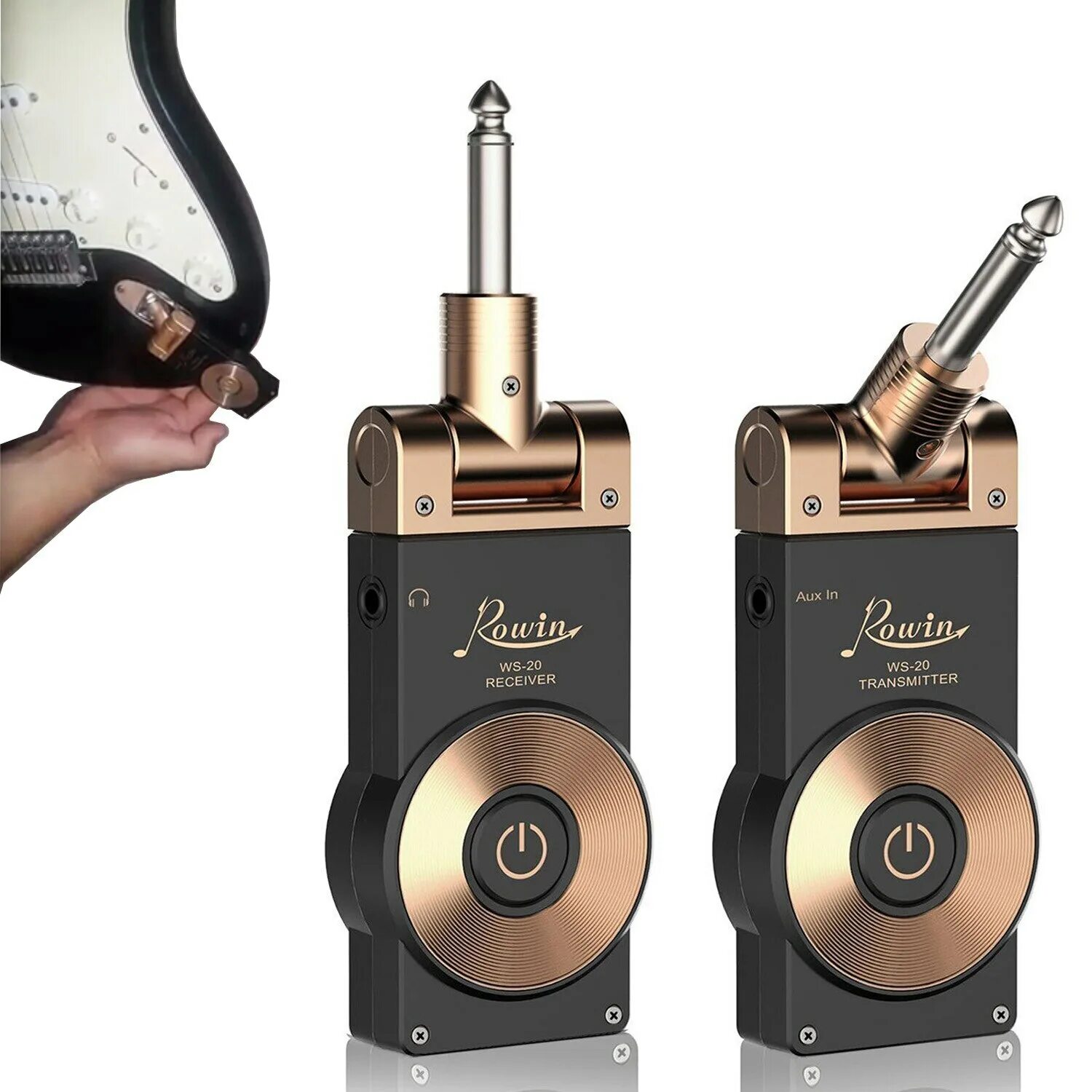 Гитарный передатчик. Rowin ws-20. transmitter беспроводная радиосистема для электрогитары. беспроводная система для электрогитар муследи. беспроводной передатчик для гитары.