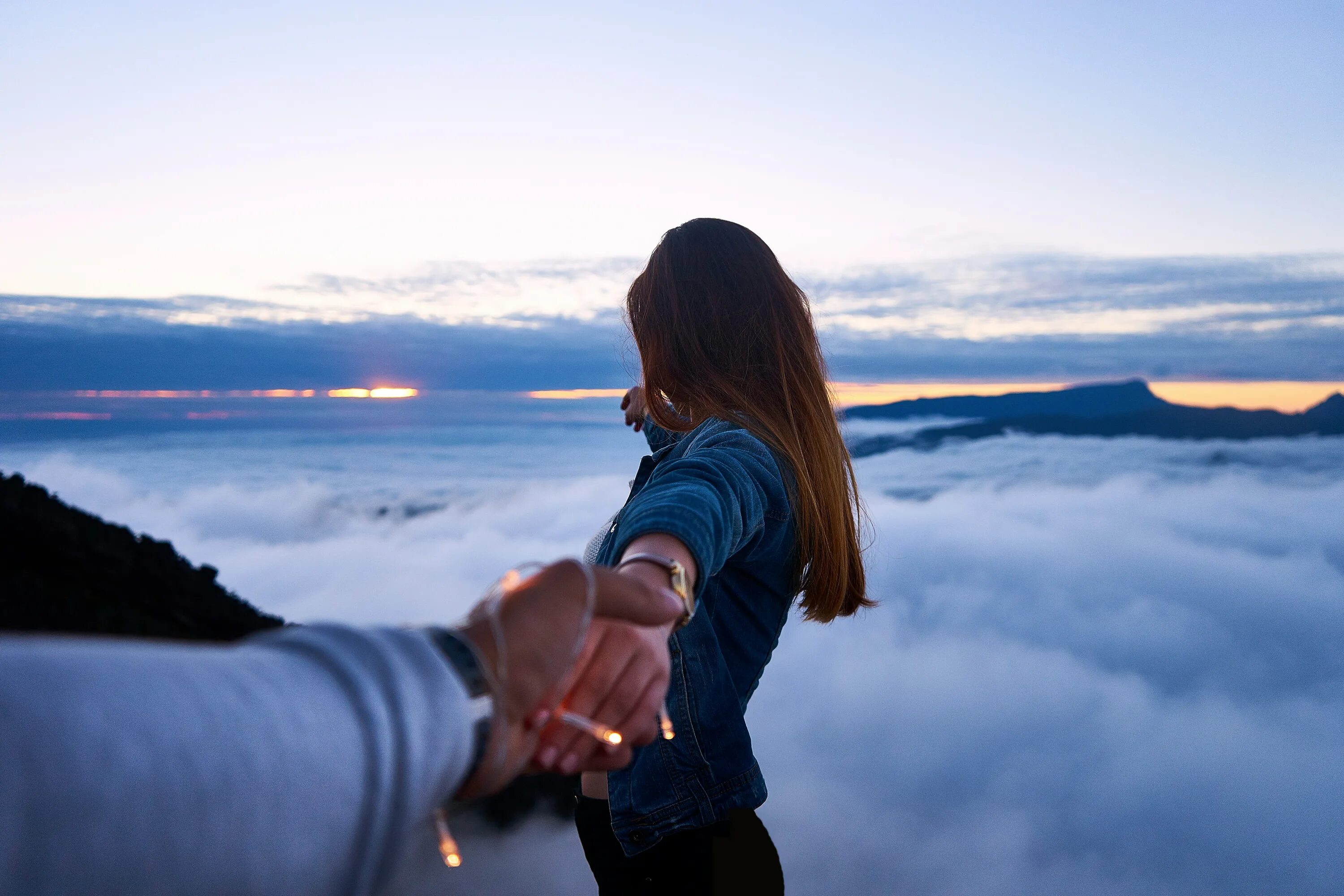 Let my hand going