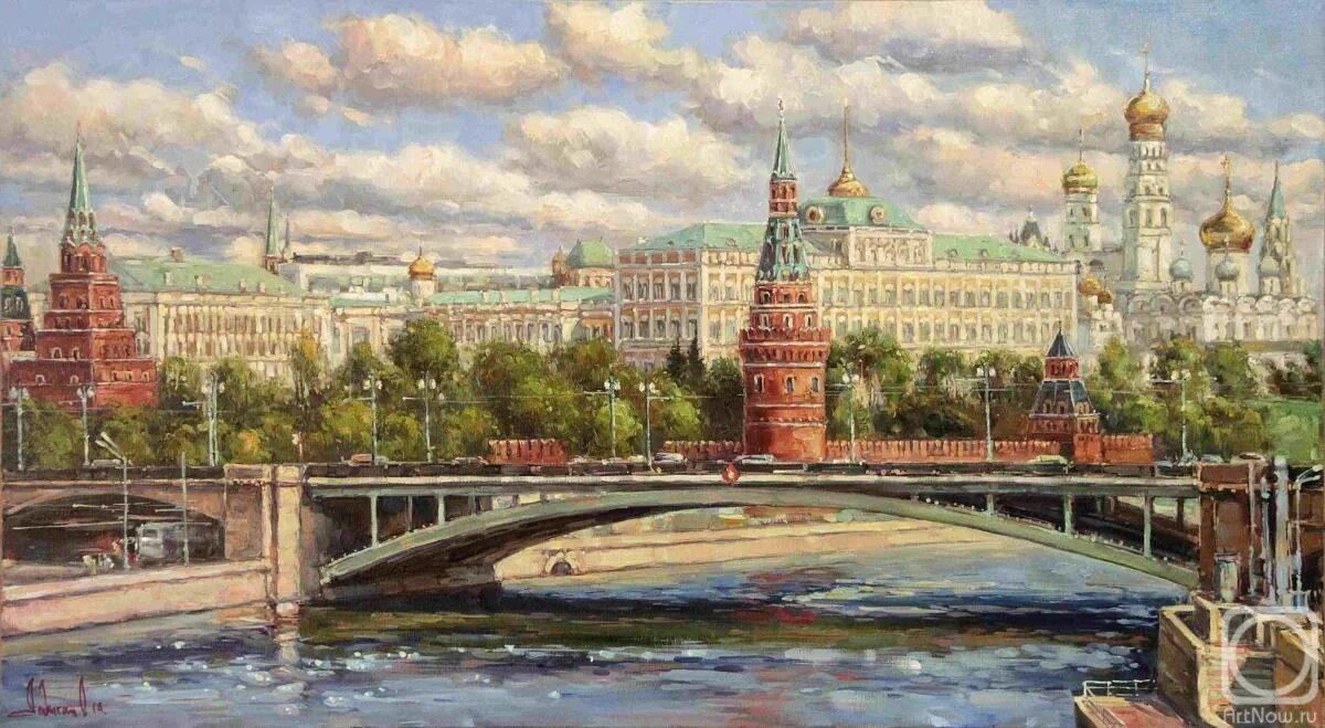 Картина г жукова. Кремль живопись Ланчак.