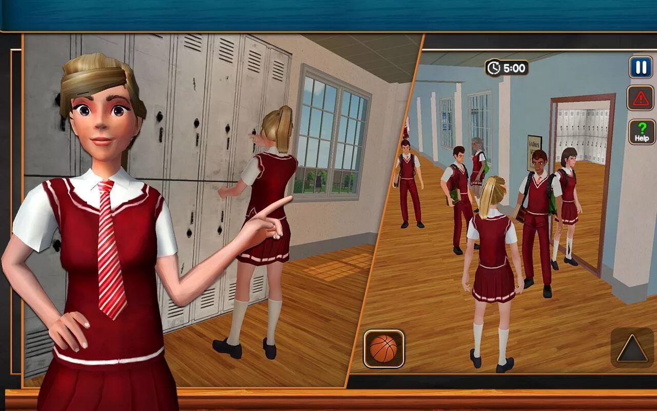 School game mod. Скул герл игра. Ученица игра. High School игра.