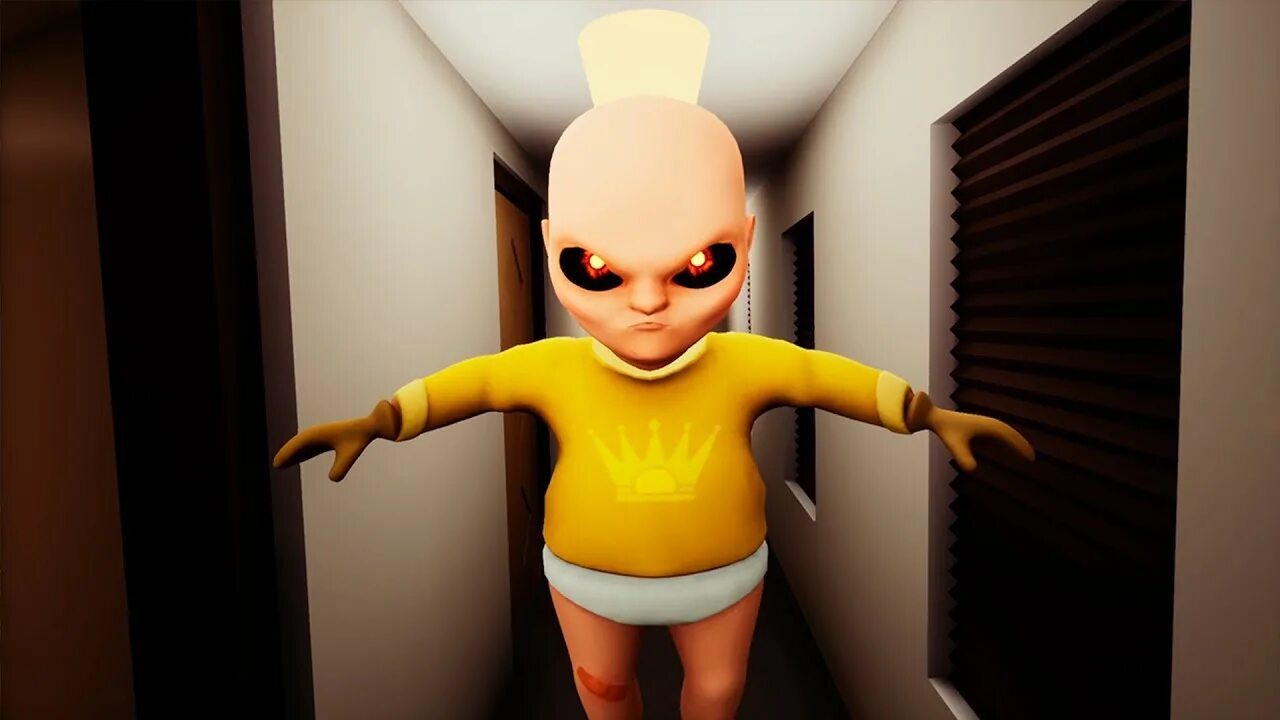 Включи видео 3 ночи. The Baby in Yellow игра. The Baby in Yellow 3 игра. Младенец в желтом из игры. Малыш в желтом хоррор.