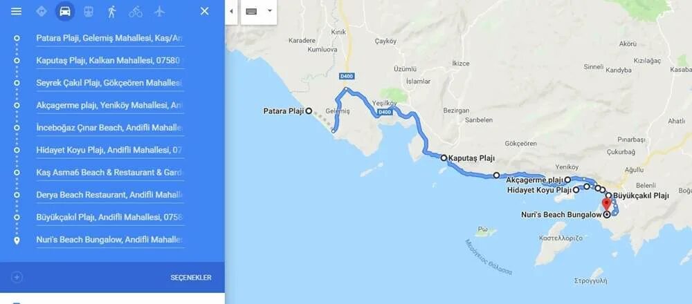 Турция сколько ехать от аэропорта. Пляж Капуташ Турция на карте. Пляж Патара Турция на карте. Каш, Калкан, Капуташ, Патара на карте Турции. Пляж Патара Фетхие на карте.