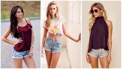 Футболки, топы, майки женские Модные тенденции лето 2019 с фото