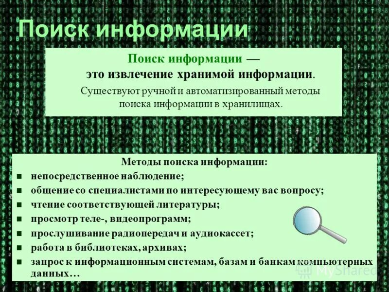 Организация научного поиска. Поиск информации в интернете. Способы поиска информации. Методики поиска информации. Методы поиска информации в интернете.