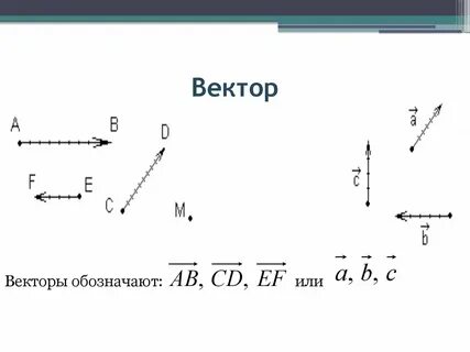 Сумма вектора и нулевого вектора