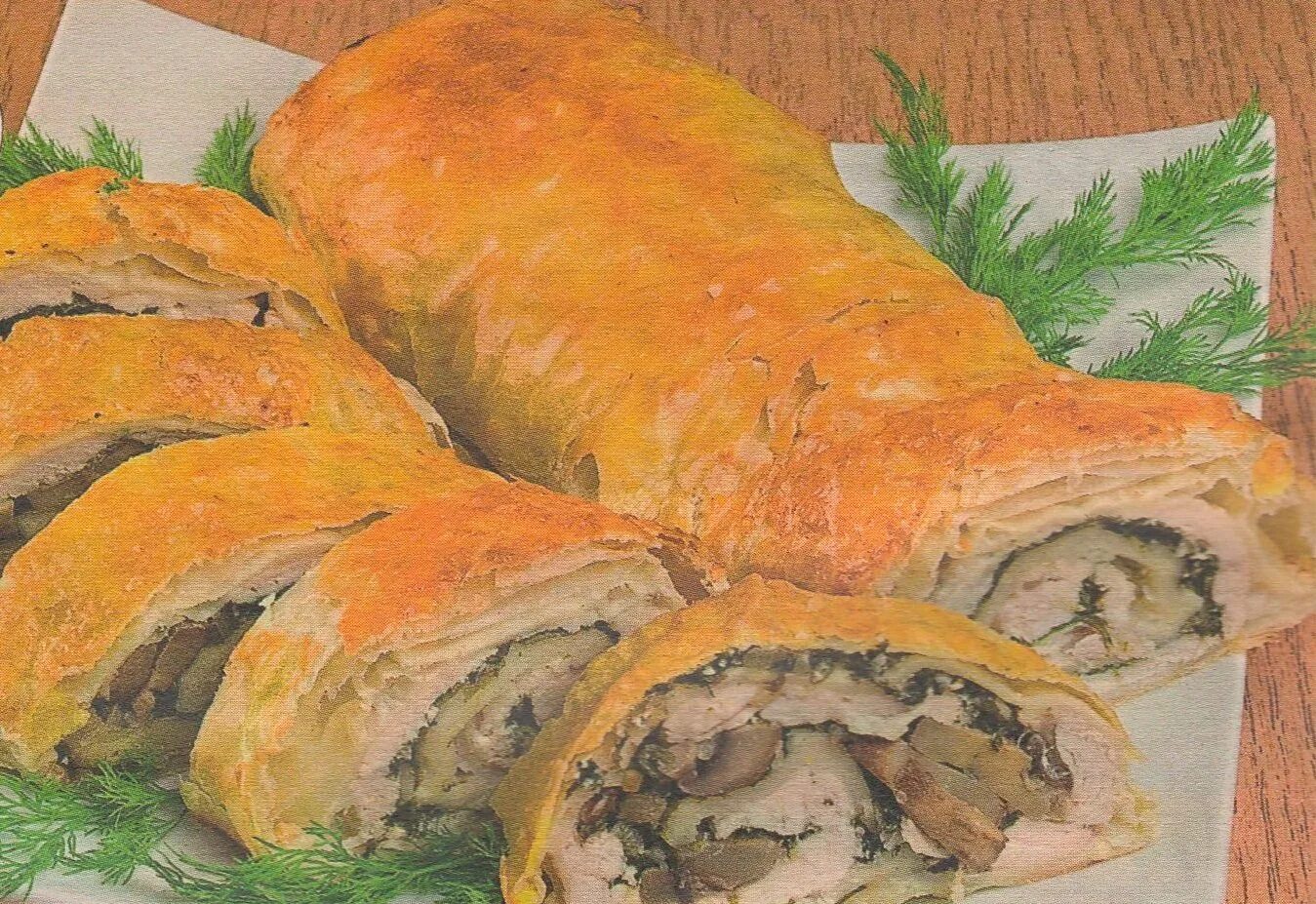 Рулетики из слоеного дрожжевого теста. Слоеные булочки. Рулет из готового теста. Закусочные рулеты из слоеного теста. Рулет из готового теста.