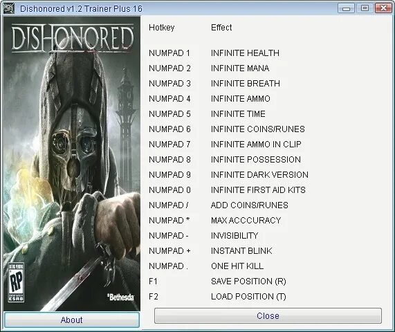 Dishonored трейнер. Игровые сообщения. Трейнер дисхоноред. Коды дизонорд 2. Трейнер для дисхоноред 2.