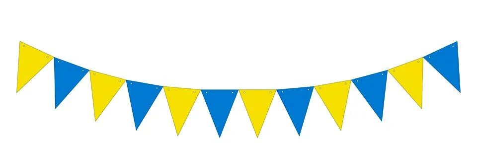 Украшение группы флажками. Украсим полоску флажками. Украсим полоску флажками. Желтый флажок. Флажки на нитке.