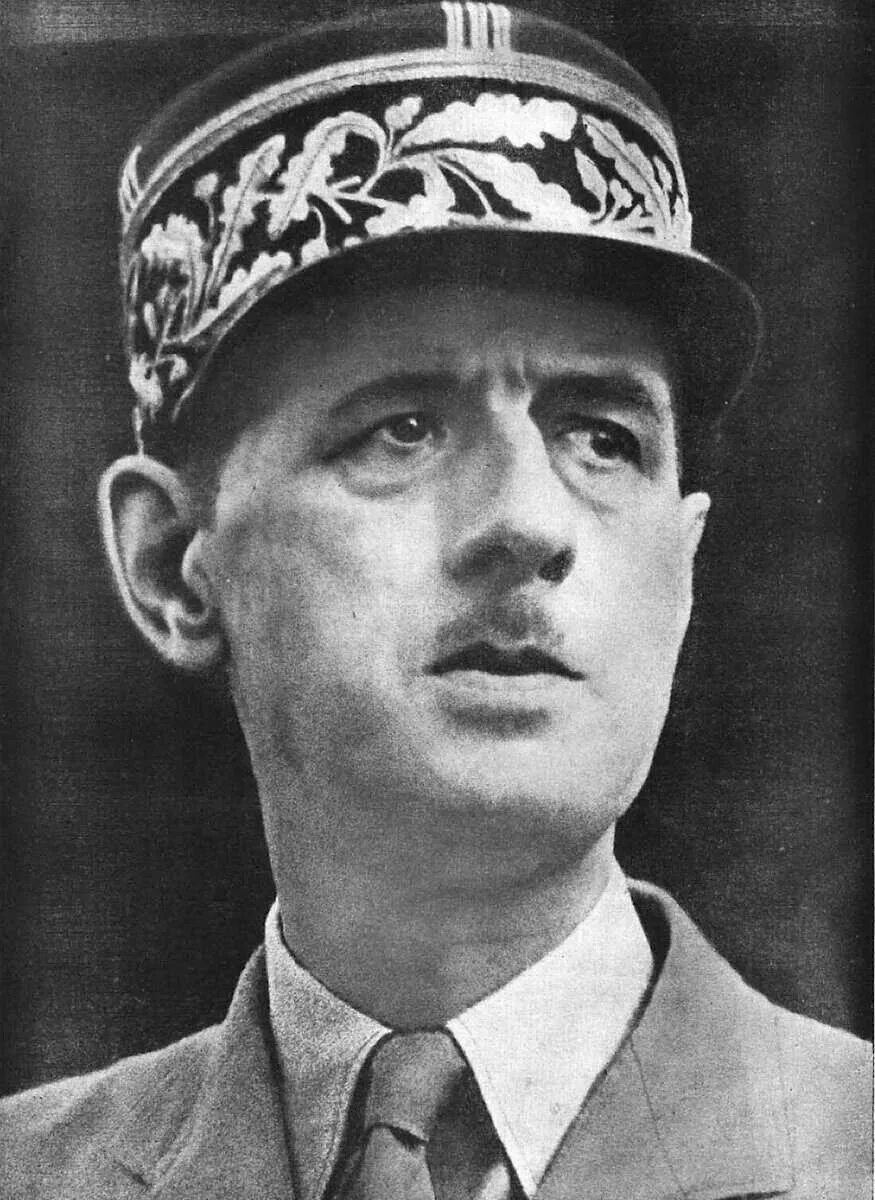 Ш де голль политика. Генерал де голль.