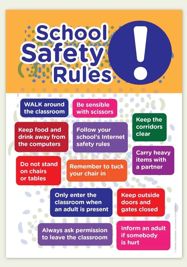 Safety Rules in the Classroom. Safety Rules in the School. Проект School Rules. Safety Rules at School. Different rules