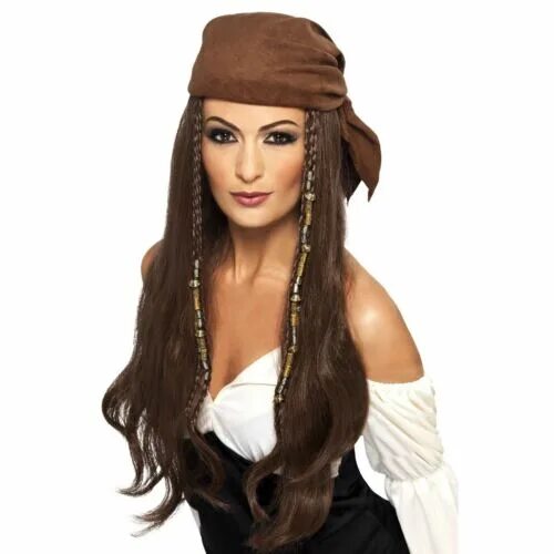 Skull & Crossbones Pirate Hair Halloween Hairstyle - Babes In Hairland Pirate ha