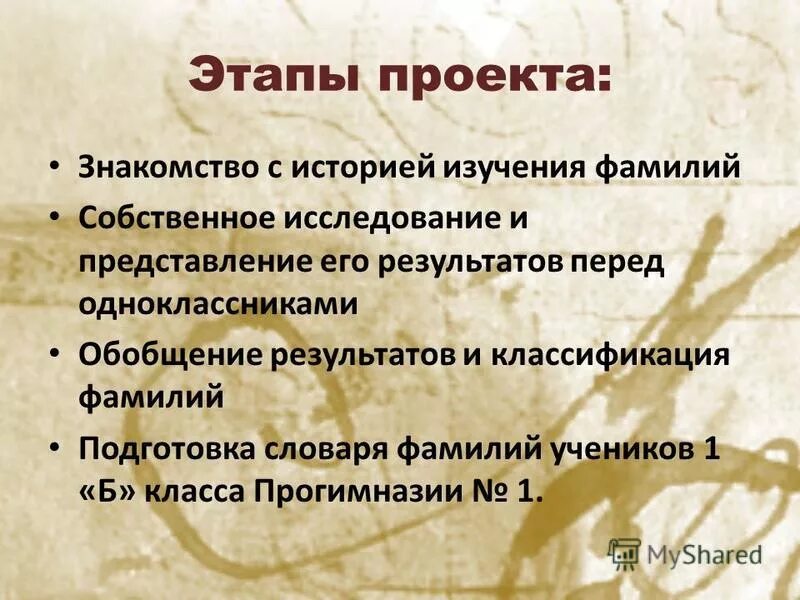 Проект происхождение русских фамилий Власова значение фамилии фото