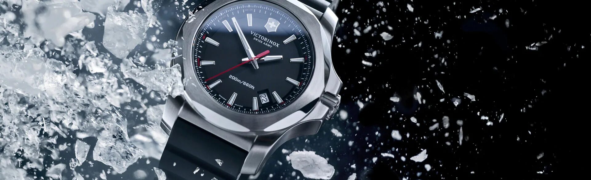 Watches website. Victorinox i.n.o.x 241688.1. Наручные часы баннер. Рекламный баннер часы. Швейцарские часы баннер.
