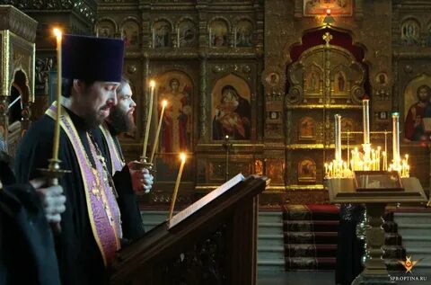Великопостные службы первой недели