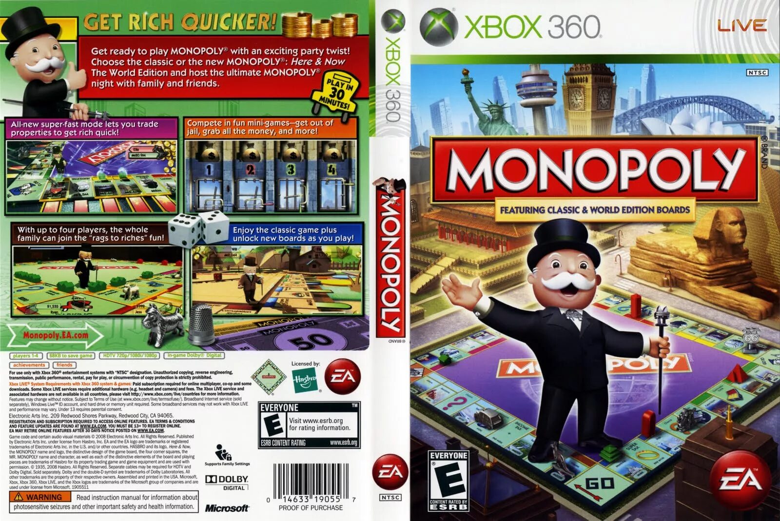 Монополия игра на пк. Монополия на Xbox 360. Monopoly Xbox 360. Монополия Xbox 360 диск. Xbox 360 freeboot Monopoly Plus.