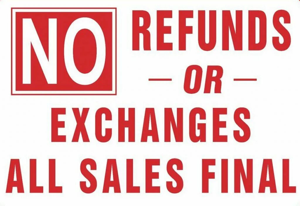 No refunds. Refund and Exchange. Refund mem. Returns and refunds Notice.