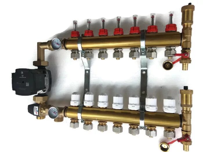 Коллектор 7 контуров. Коллектор а2п. Коллектор отопления Wilo. Распределитель коллектора насосной группы. Контурный распределительный коллектор.