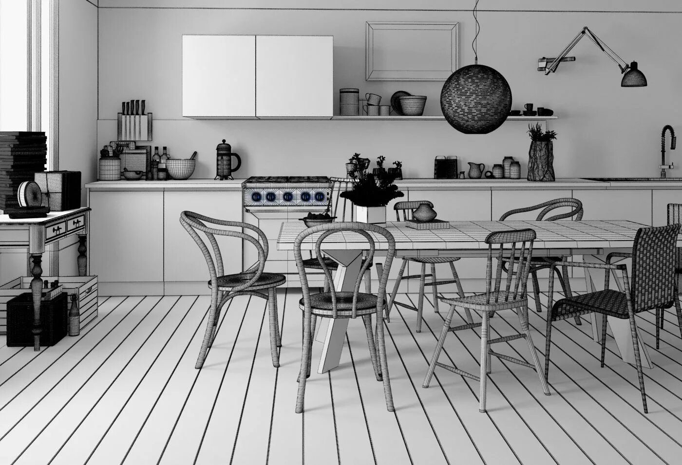 Blender interior