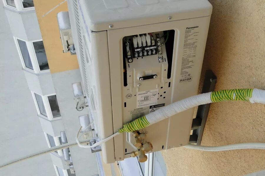 Провода подключения внешнего блока сплит системы. Межблочный кабель для кондиционера Электролюкс. Кабель к наружному блоку кондиционера. Провод для кондиционера между БЛОКАМИ.