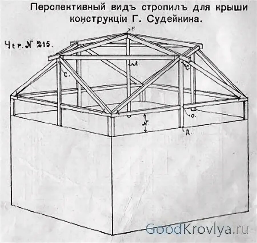 Крыша Судейкина. Почему при всех преимуществах конструкции, это такая редкость в