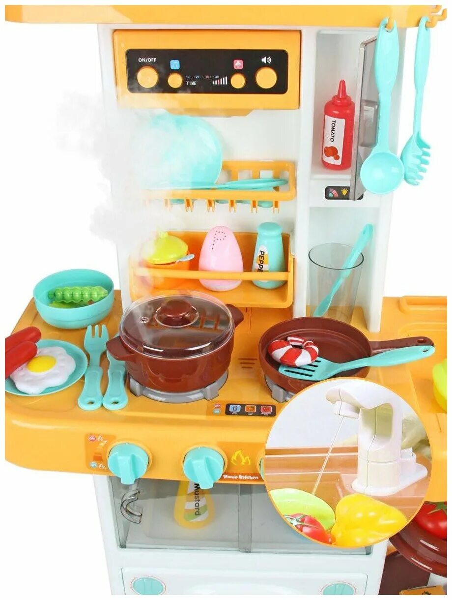 игрушечная кухня spraying kitchen multi -function 93 pcs. Kitchen happy cook детская кухня. 5743. Spraying kitchen детская кухня. кухня детская spraying kitchen no.