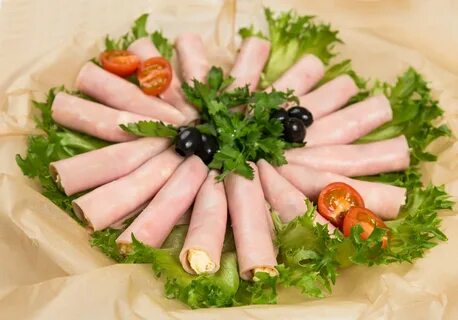 Рулетики из ветчины рецепт с фото