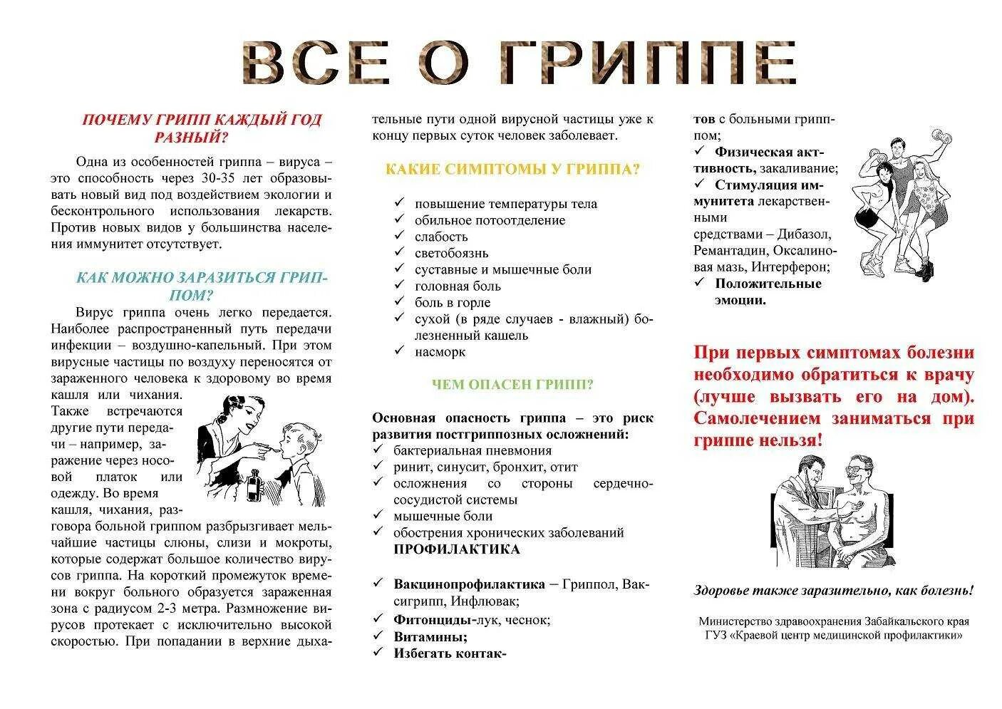 Какой сейчас грипп ходит симптомы 2025. Грипп симптомы и профилактика памятка. симптомы гриппа памятка. памятка на тему профилактика гриппа. профилактика орви кратко.