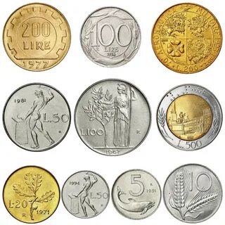 Монеты лиры