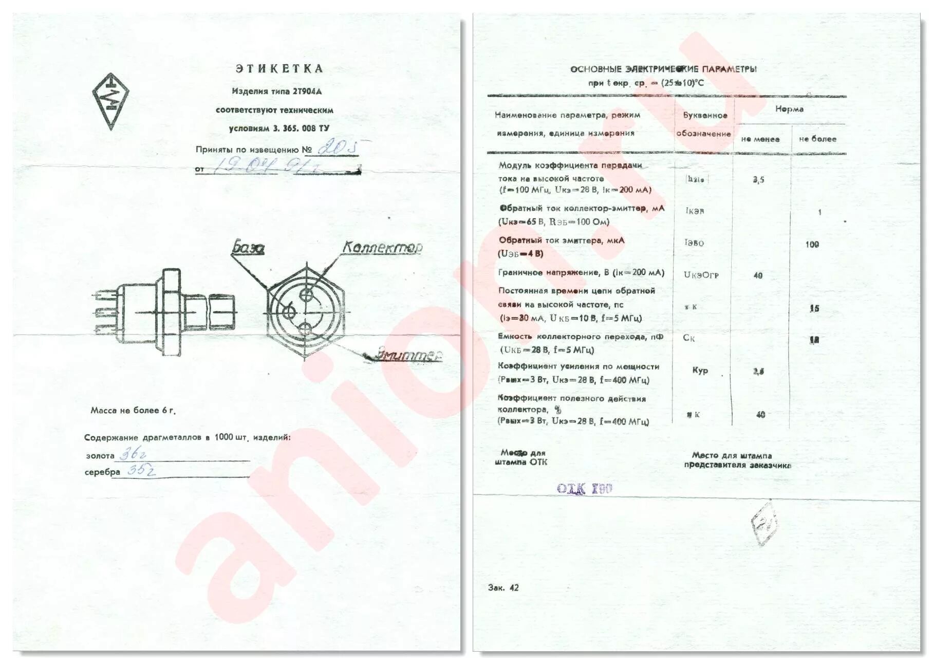 Кт827а содержание драгметаллов. Кт827а содержание драгметаллов