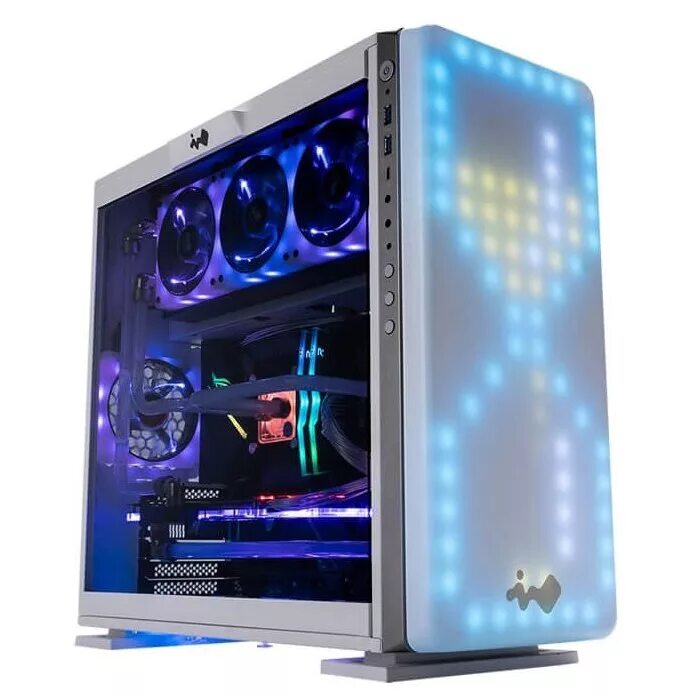 Стильный корпус. Компьютерный корпус in win 307 White. INWIN led корпус. Корпус INWIN ATX. Корпус INWIN С подсветкой.