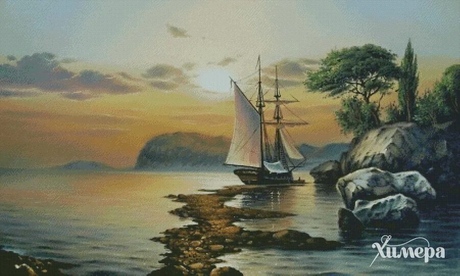 Художник нарисовал деревья море корабли. Морские пейзажи художника сергея стоева. парусник художник сергей стоев. южаков парусник картина маслом. парусник в море живопись.
