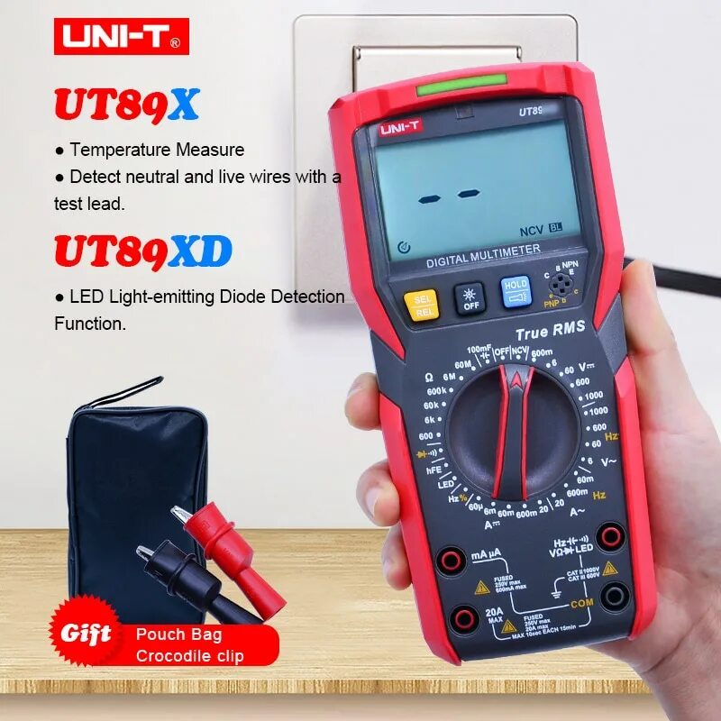 Uni t ut89xd. Мультиметр ut89xd. Ut89xd цифровой мультиметр. Uni-t 89xd NCV Test.