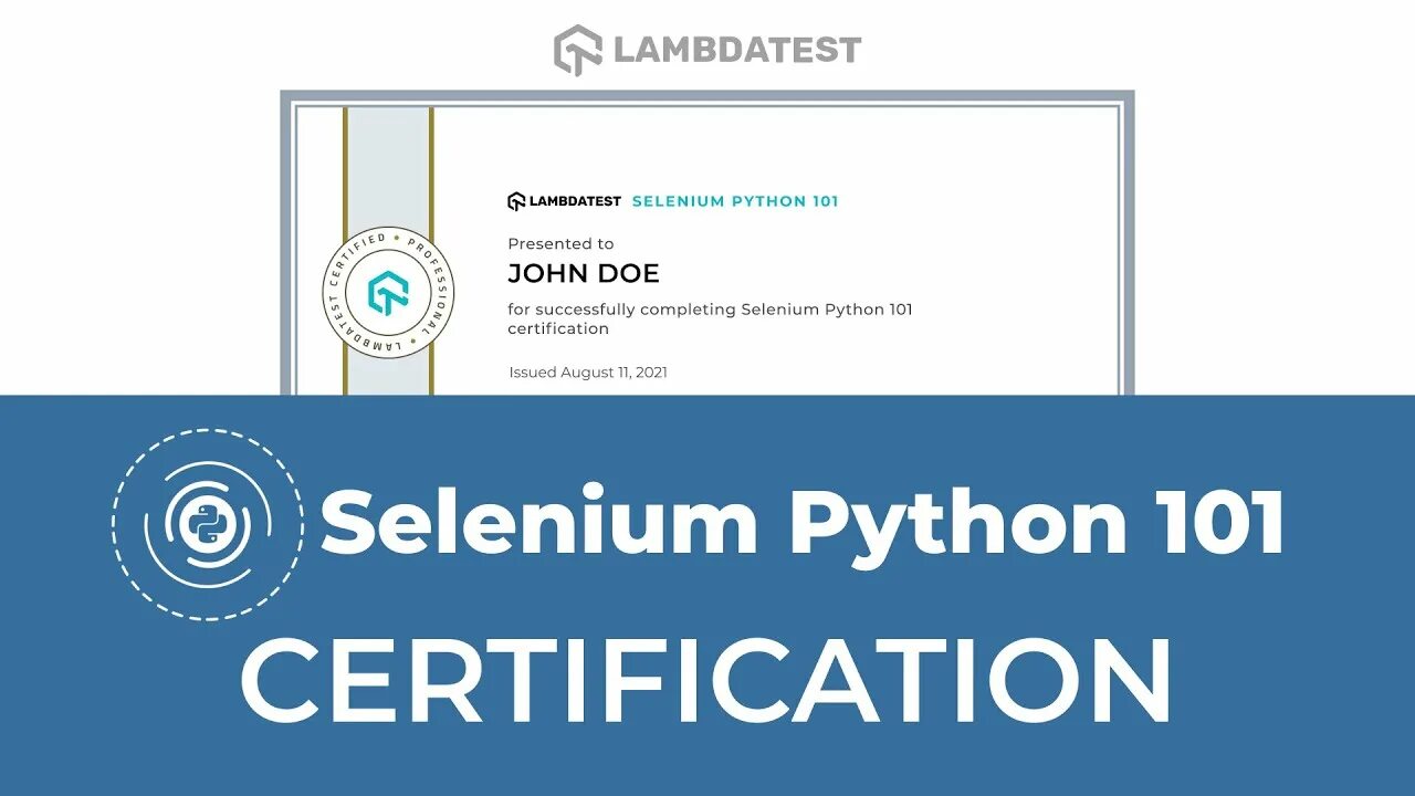 Python certificate. Селениум питон. Selenium Python. LAMBDATEST. Python Certificates.