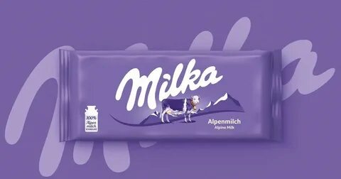 Милка шаблон