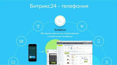 Битрикс 24 телефония