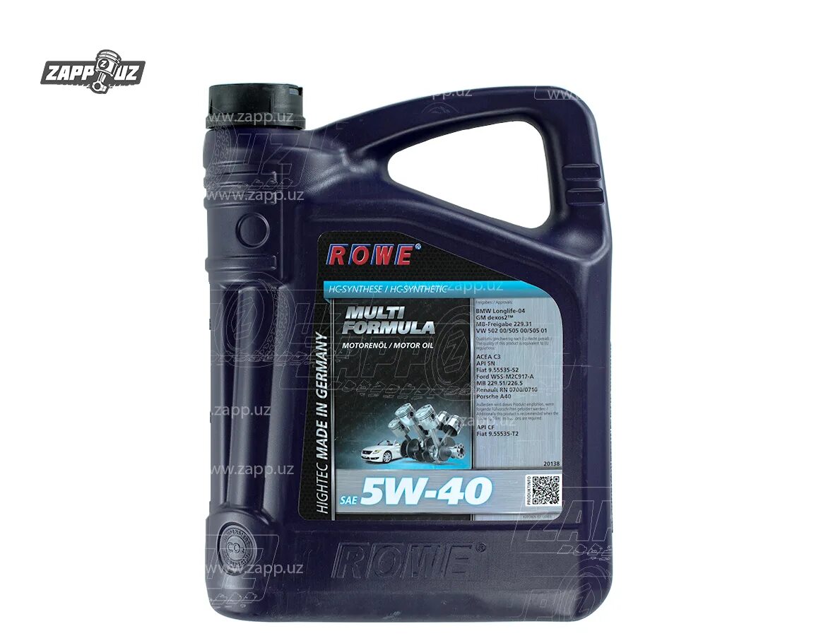 Rowe sae 5w 30. Rowe Synt RS 5w40. Rowe Hightec Synt RS DLS 5w-30. Rowe Hightec Multi Formula SAE 5w-40. Rowe Hightec Synt RS DLS SAE 5w-30.