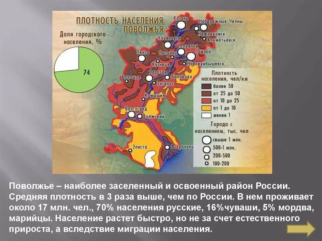 Наибольшая плотность населения наблюдается в урал. Плотность населения Поволжского экономического района. Поволжский экономический район географическое положение района. Поволжье население и хозяйство карта.