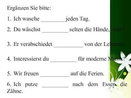 Ich jeden tag