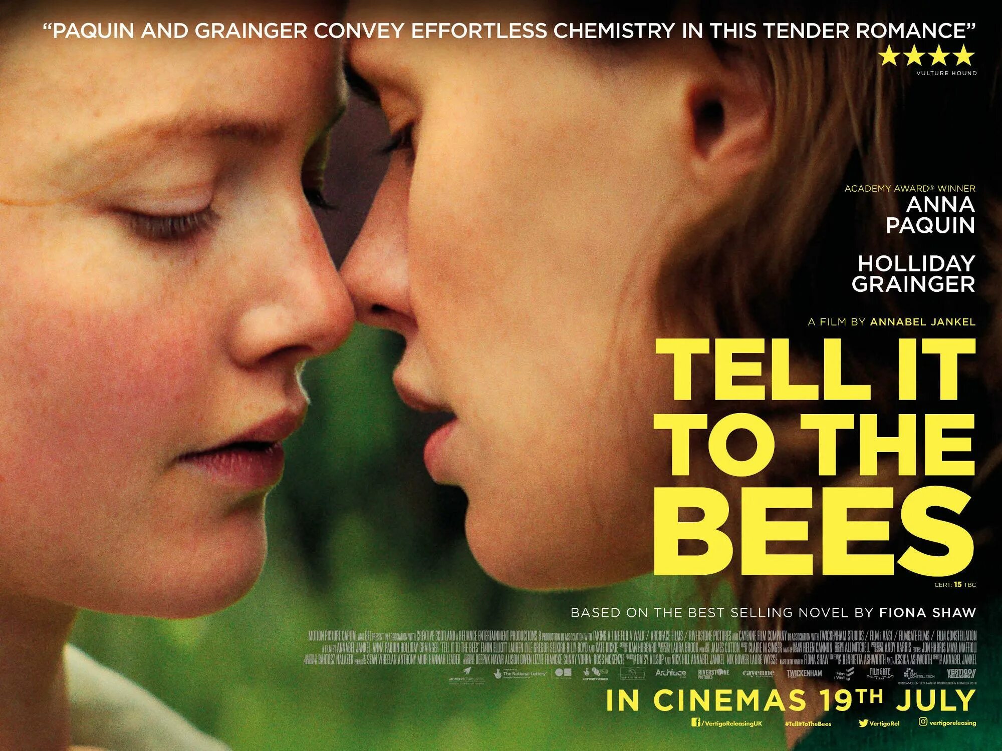Tell it to the Bees 2018. Tell it to the Bees poster.