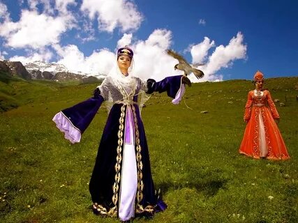 Национальный костюм карачаевцев