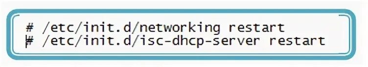 Networking restart