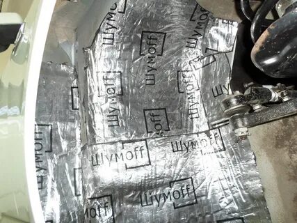 Шумоизоляция подкрылков гранта