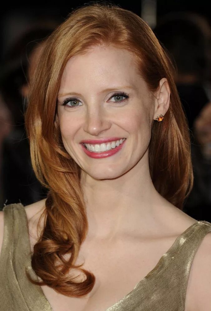 Знаменитые рыжие. Jessica Chastain.