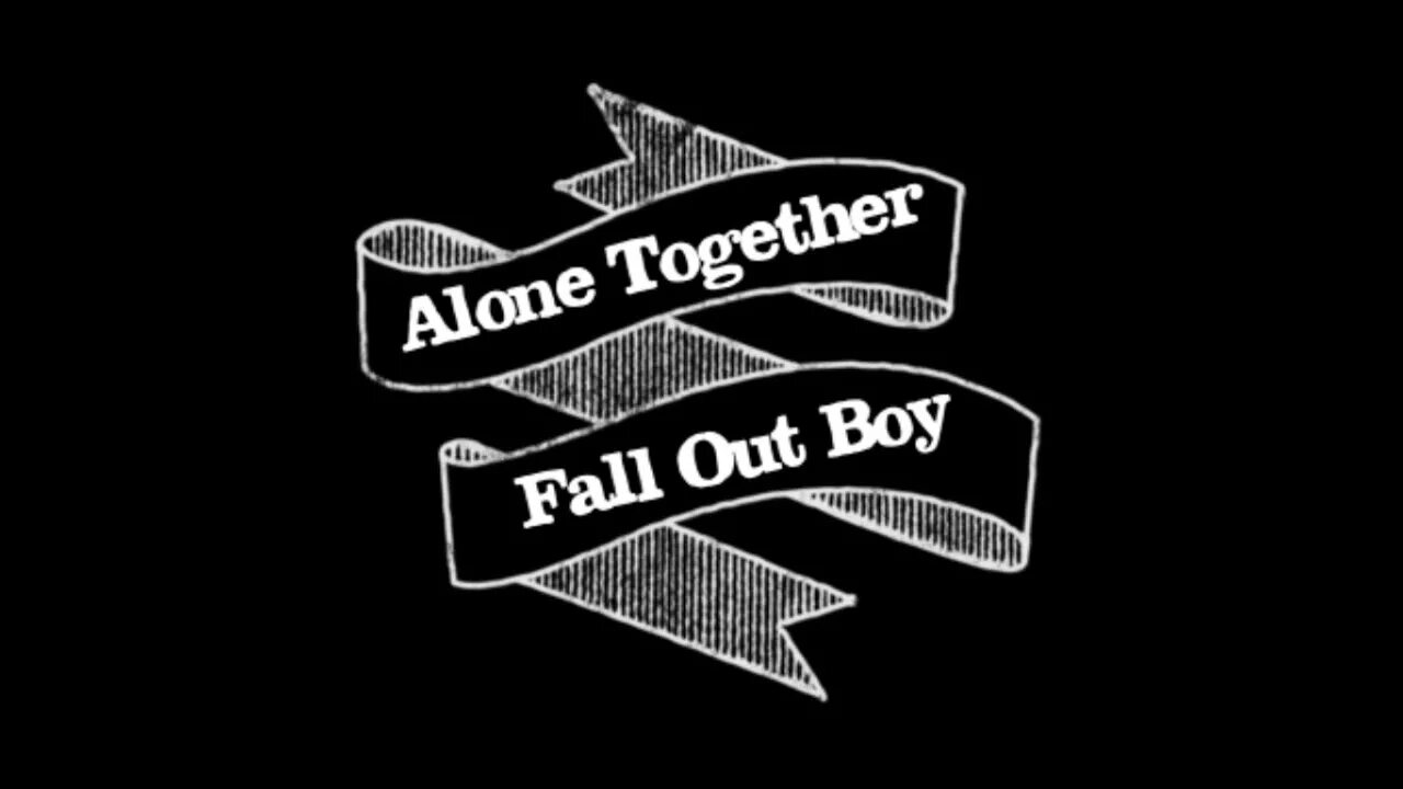 Merrily we fall out of line песня. Fall out boy логотип группы. Fall out boy 2023. Alone together Fall out boy. Fall out boy знак.