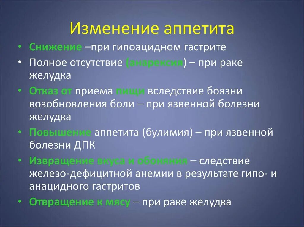 Почему появляется аппетит. Изменение аппетита. Нет аппетита при гастрите. Отсутствие аппетита это термин. Повышенный аппетит при онкологии.