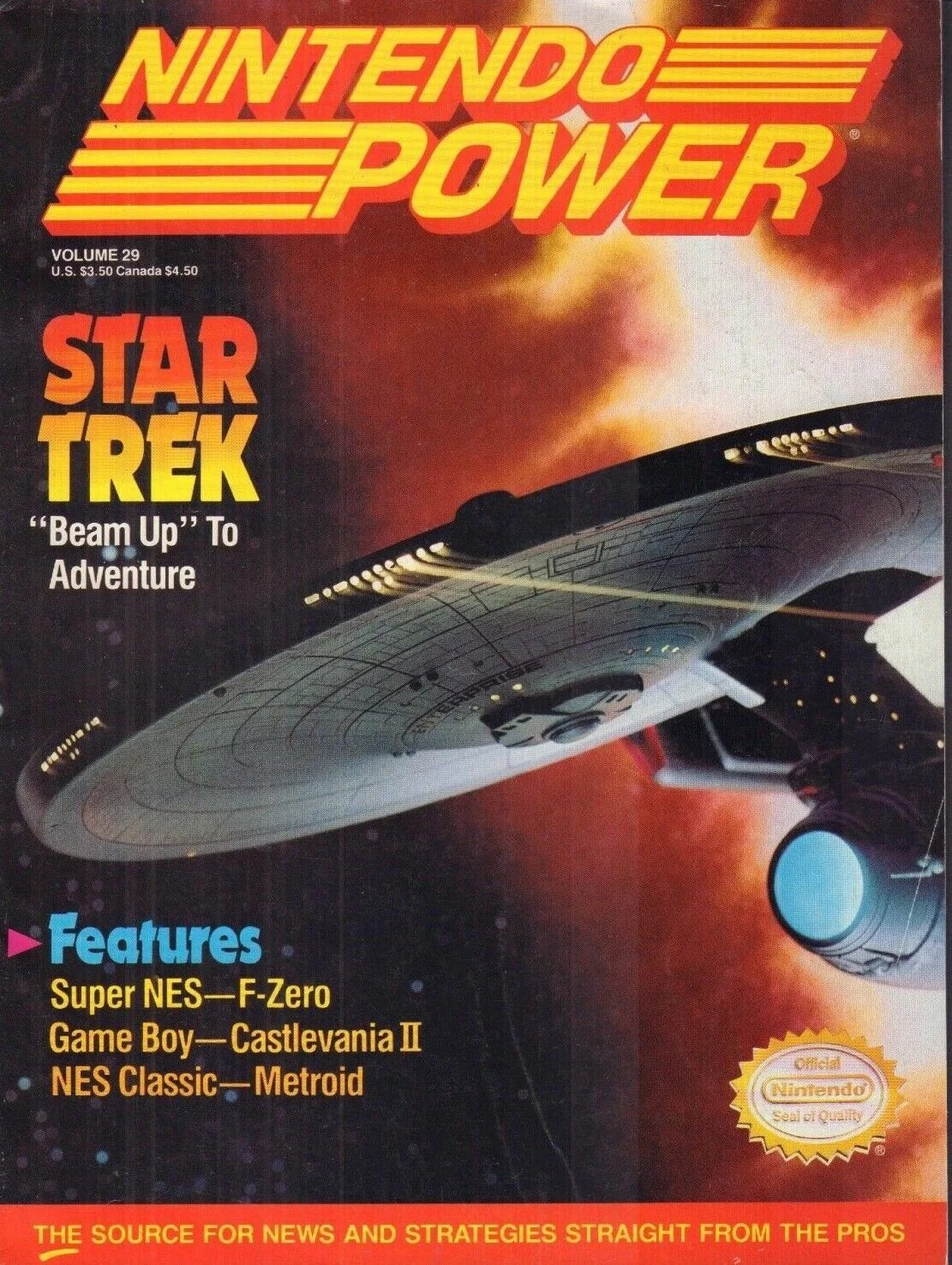 Nintendo power. Nintendo Power журнал. Nintendo Power 1991. Star Trek Nintendo обложка.